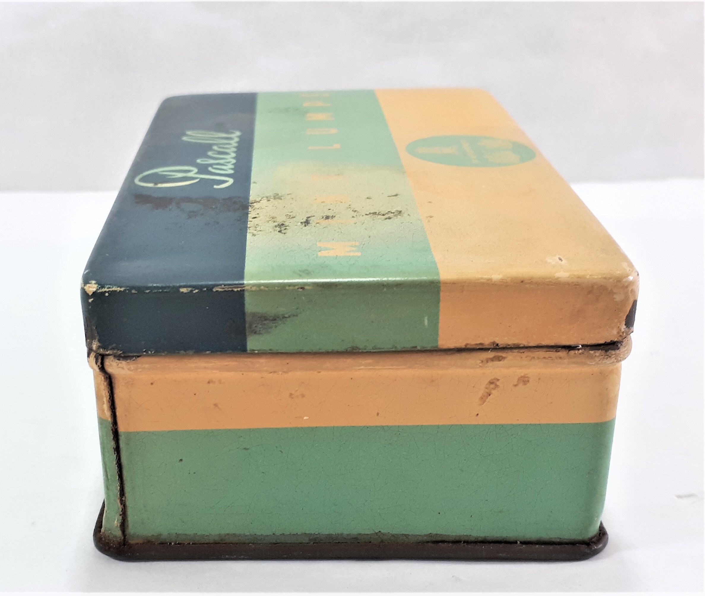 Pascall Mint Lumps Metal Tin Candy Tin Sweets Tin Advertising Etsy