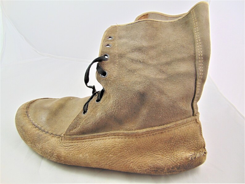 vintage leather moccasins