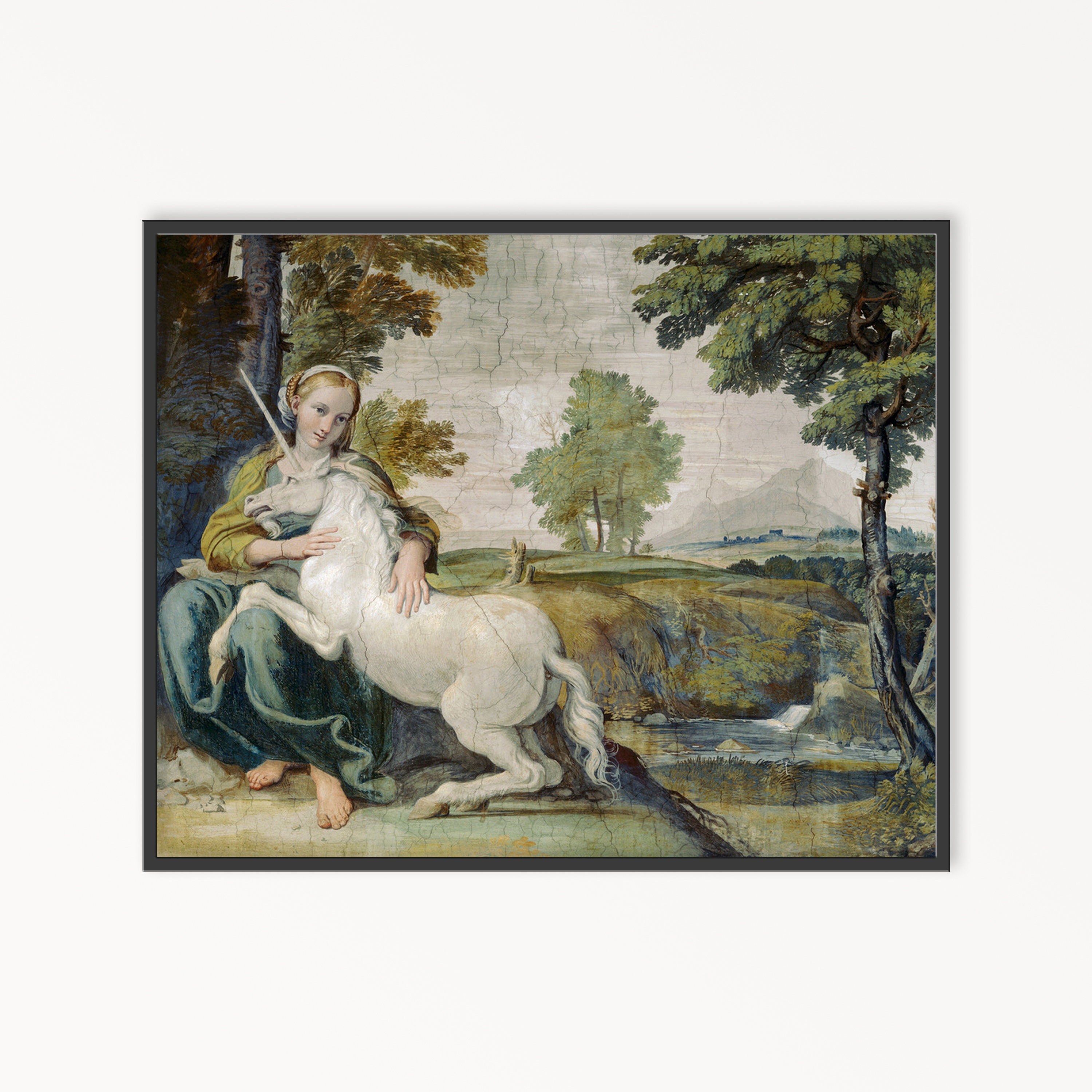 Famous Medieval Paintings Unicorn