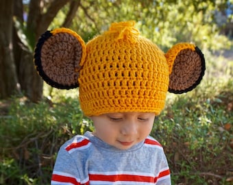 Simba Beanie - The Lion King character hat