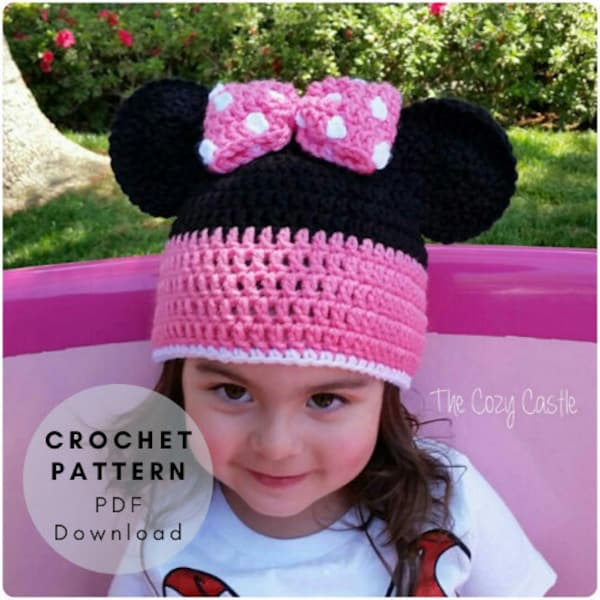 Minnie Mouse Crochet Etsy