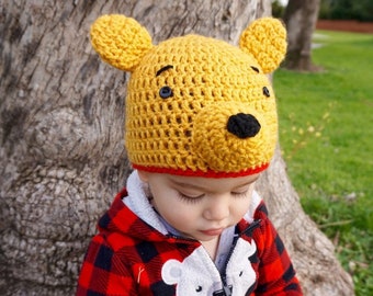 Winnie the Pooh beanie - Disney character hat