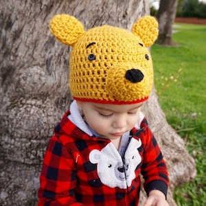 Winnie the Pooh beanie - Disney character hat