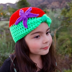 Princess Ariel beanie - The Little Mermaid Disney character hat