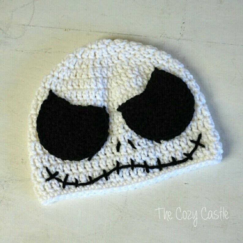 Jack Skellington Beanie CROCHET PATTERN Nightmare Before Etsy