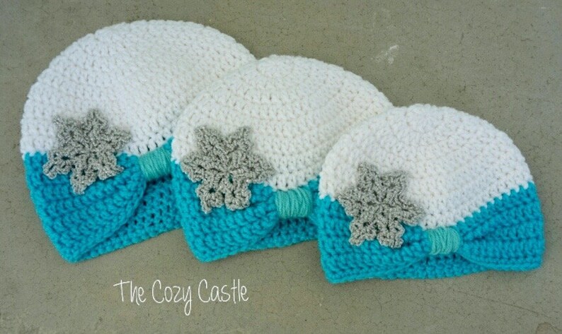 Queen Elsa beanie CROCHET PATTERN Frozen Disney character hat image 6