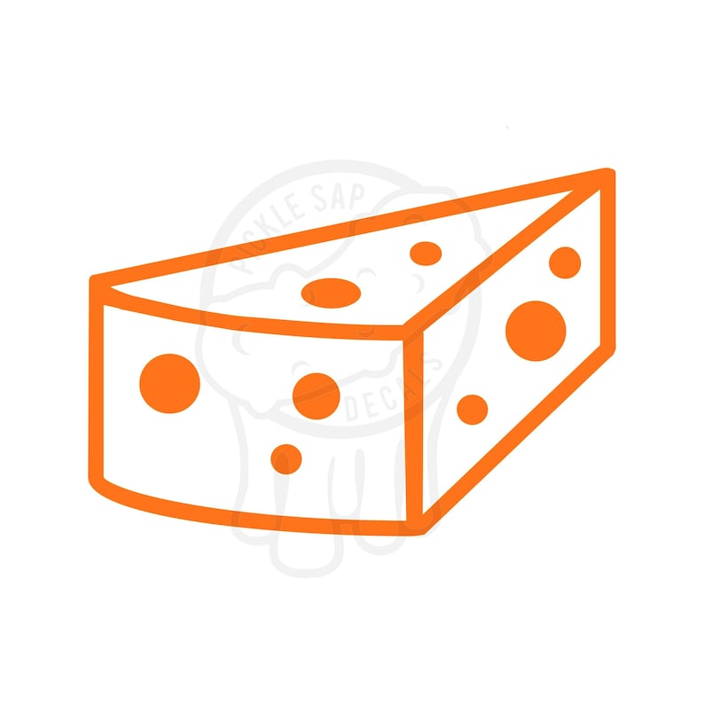 Car Cheese Cup Vinyl Decal Food