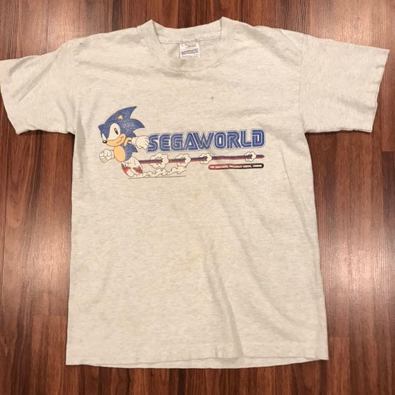 Vintage 1990s Segaworld Sonic the hedgehog t-shirt - image 2