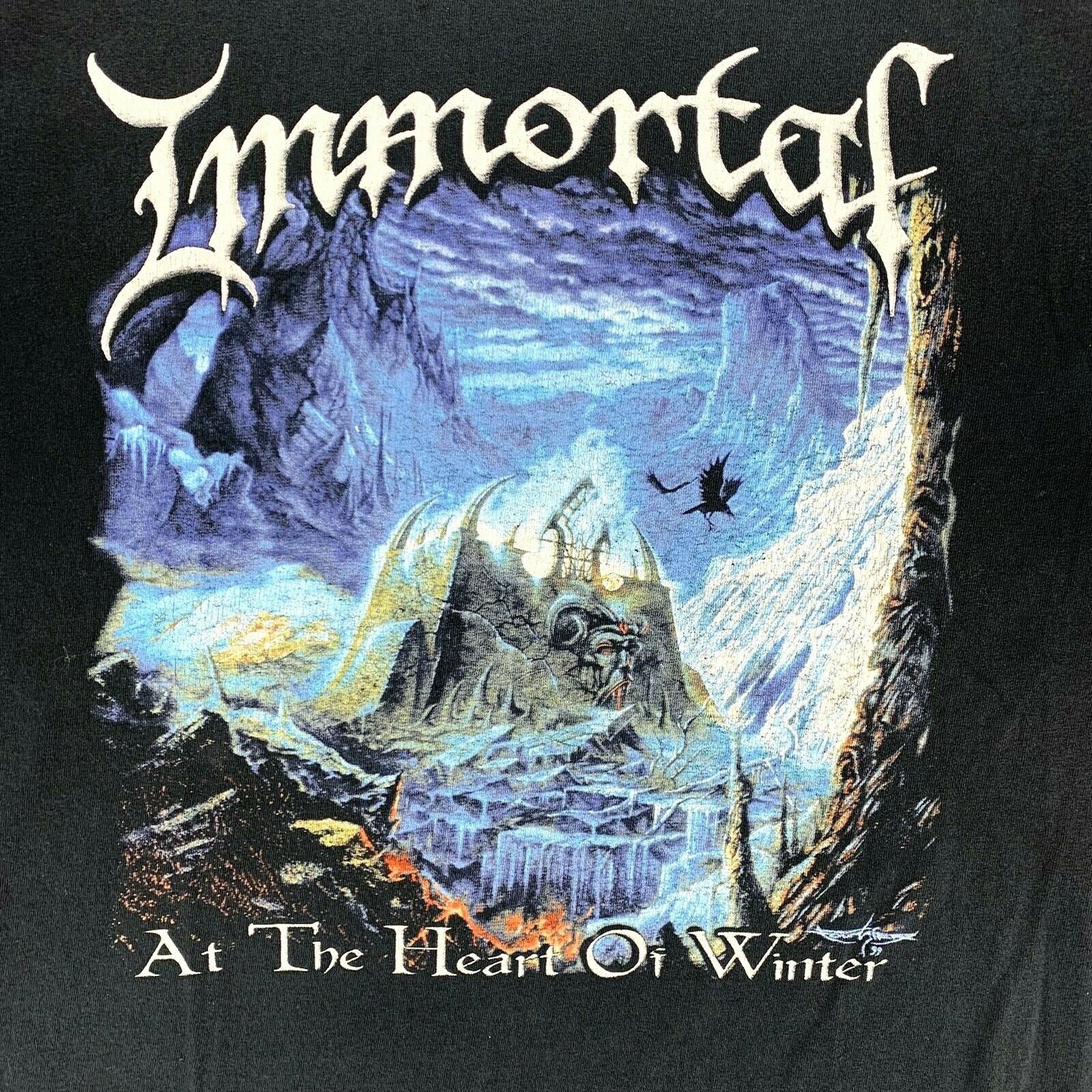 Isaac Taiko mave vente Vintage 1999 Immortal at the Heart of Winter T Shirt Double - Etsy