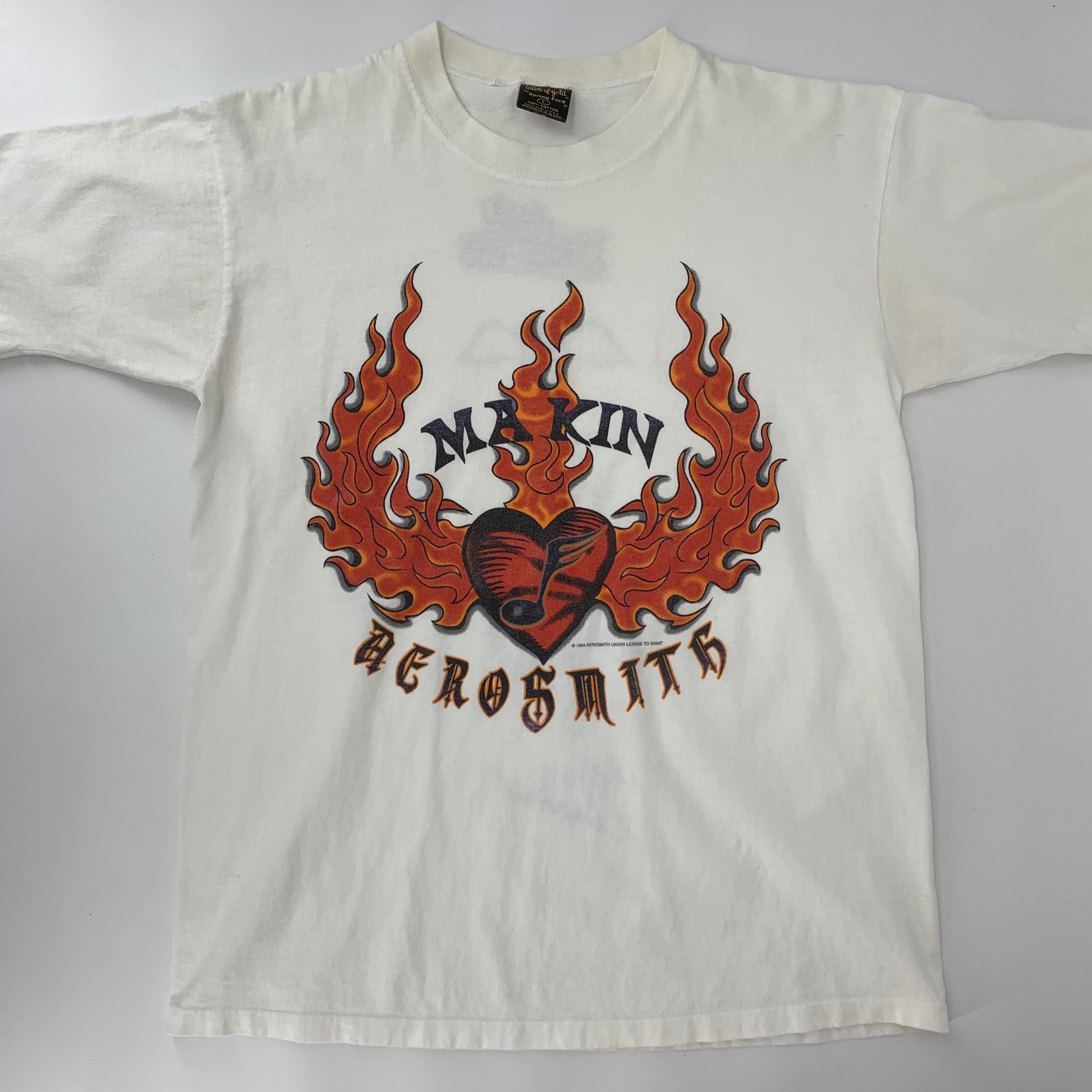 aerosmith vintage t shirt