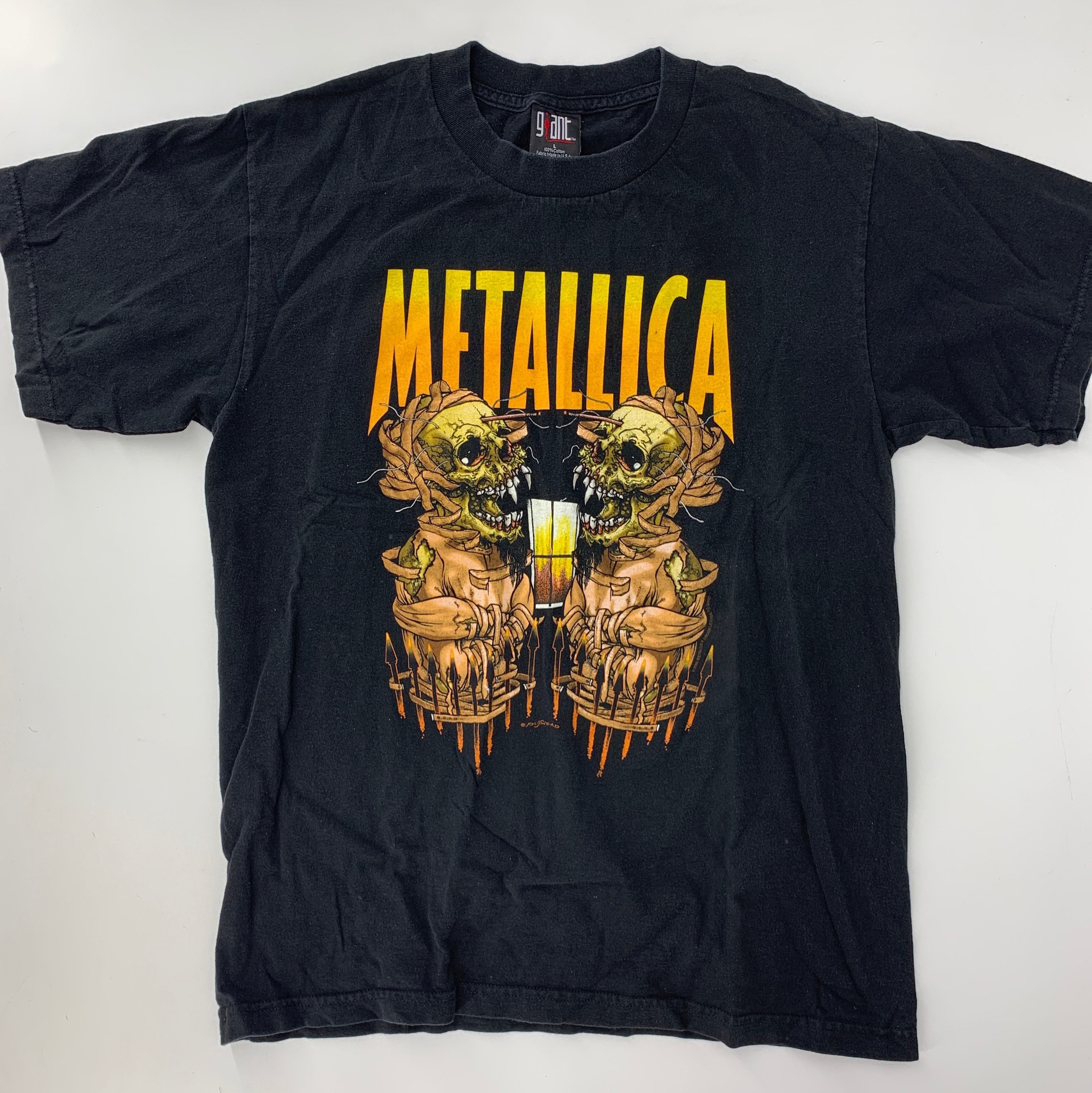 Vintage y2k 2000 Metallica Summer Sanitarium Pushead Tour | Etsy