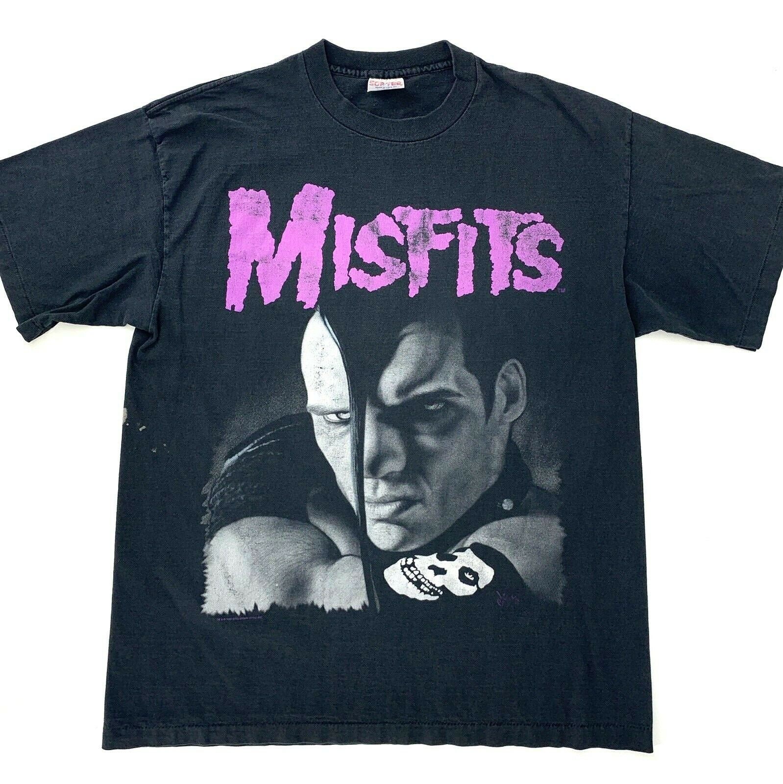 Vintage Misfits TShirt Rare L / XL Original Doyle Single Etsy