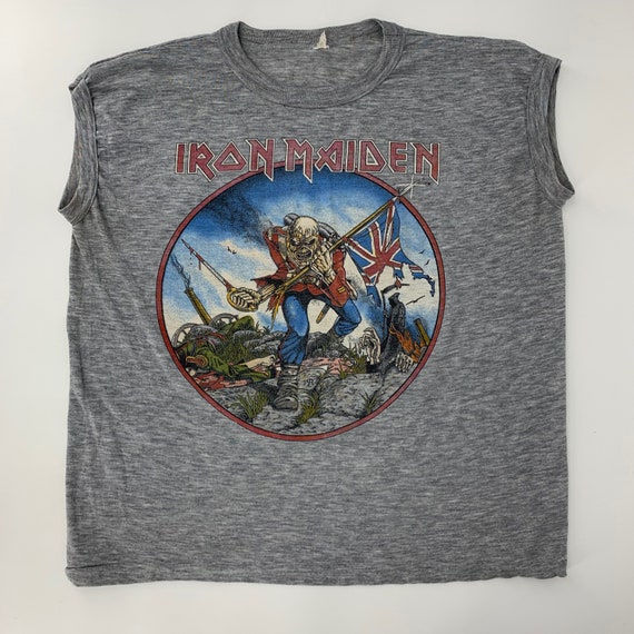 Vintage 1983 Iron Maiden Onslaught Tour T-Shirt