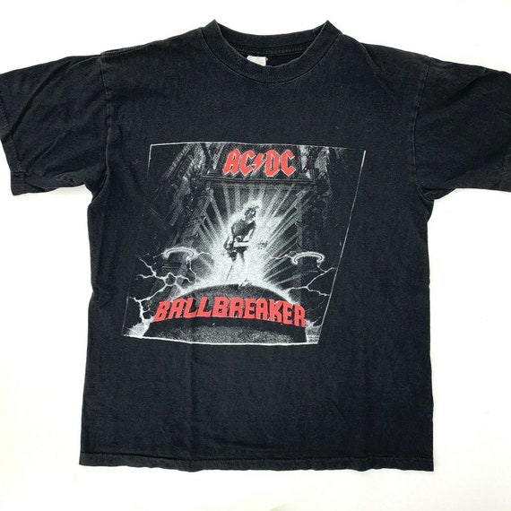 Vintage 1996 AC/DC Ballbreaker World Tour Men Sin… - image 1