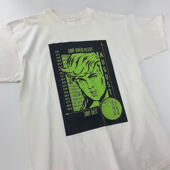 Vintage 90s Johnny Quest Cartoon Promo T-Shirt 199