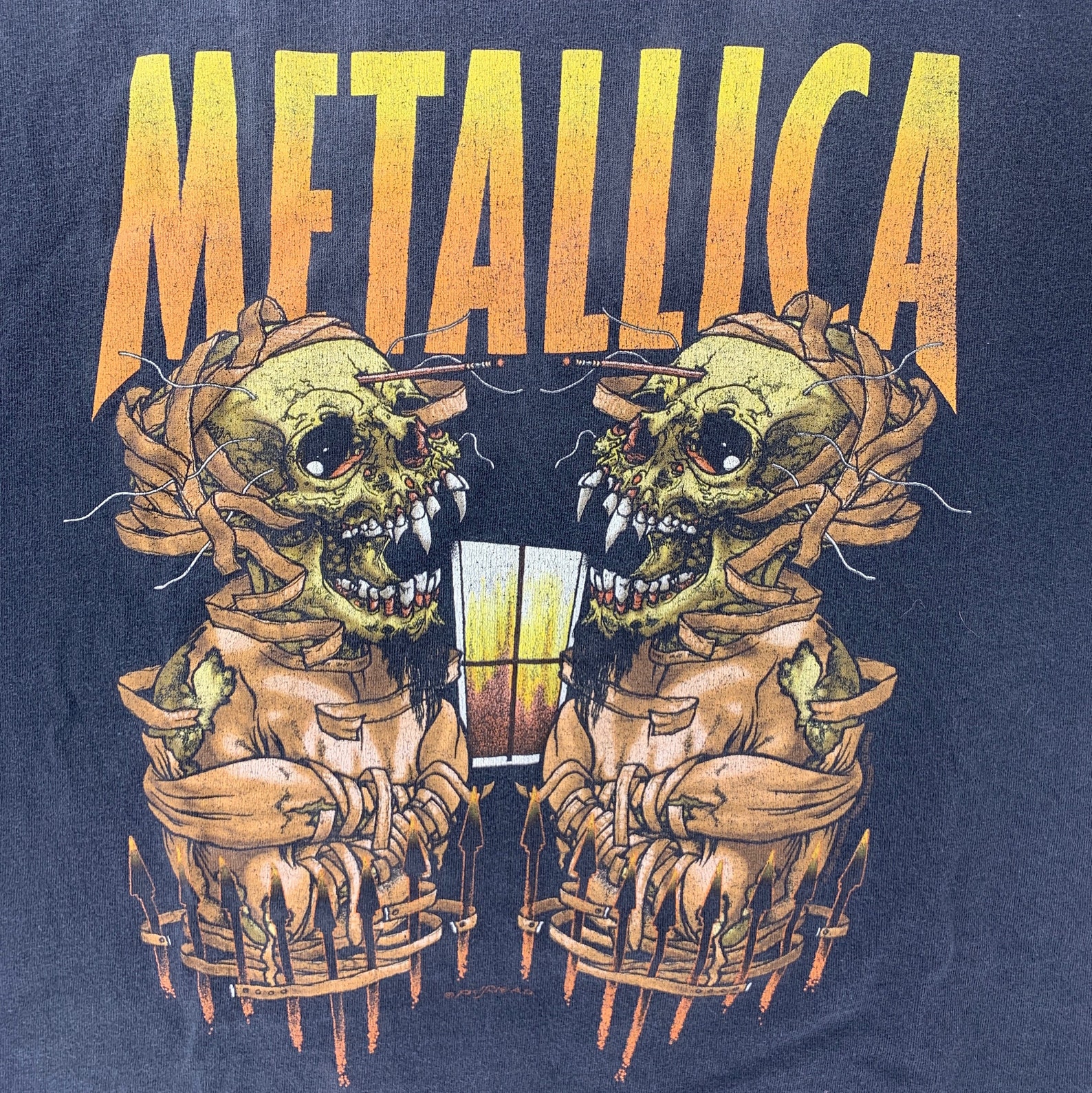 Vintage Y2k 2000 Metallica Summer Sanitarium Pushead Tour Etsy