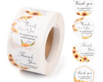 Thank you for supporting my small business stickers, 38mm