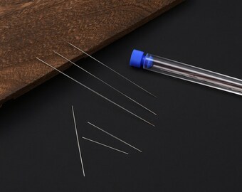 Big Eye Beading Needles with container