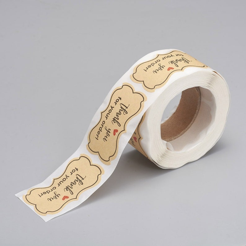 Thank You Labels, Thank You For Your Order Seals image 3