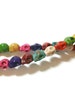 50 Skull beads howlite, 360a 