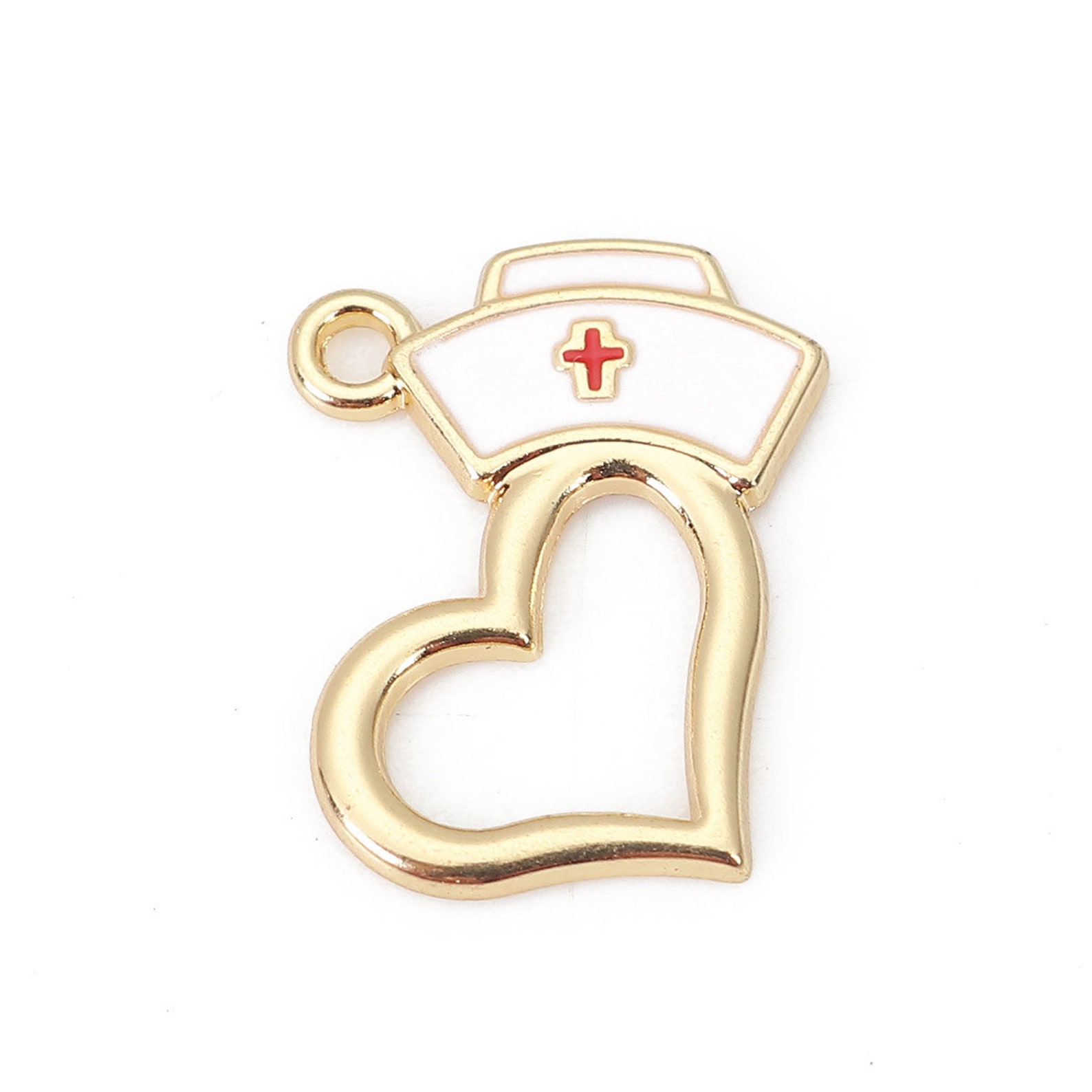 10 RN Nurse Charms Nurse Charms Registered Nurse Charms LPN Etsy