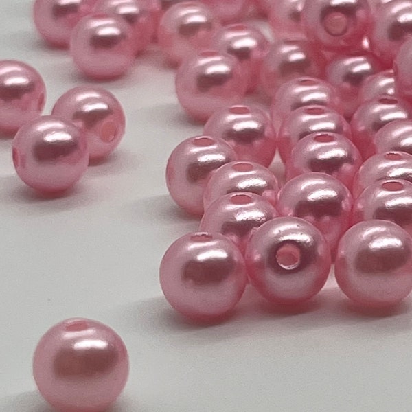 Acrylic Pearl Beads Etsy
