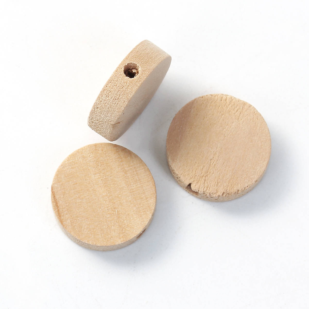 wooden disc beads