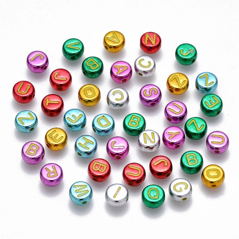 Sign Writing Lettering R Sorted Letter Bead - Etsy