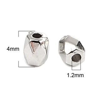 Lot De 350 Perles En Résine Spacer - 6 Mm, Dorées, Rondes - Neuf Pour Création De Bijoux
