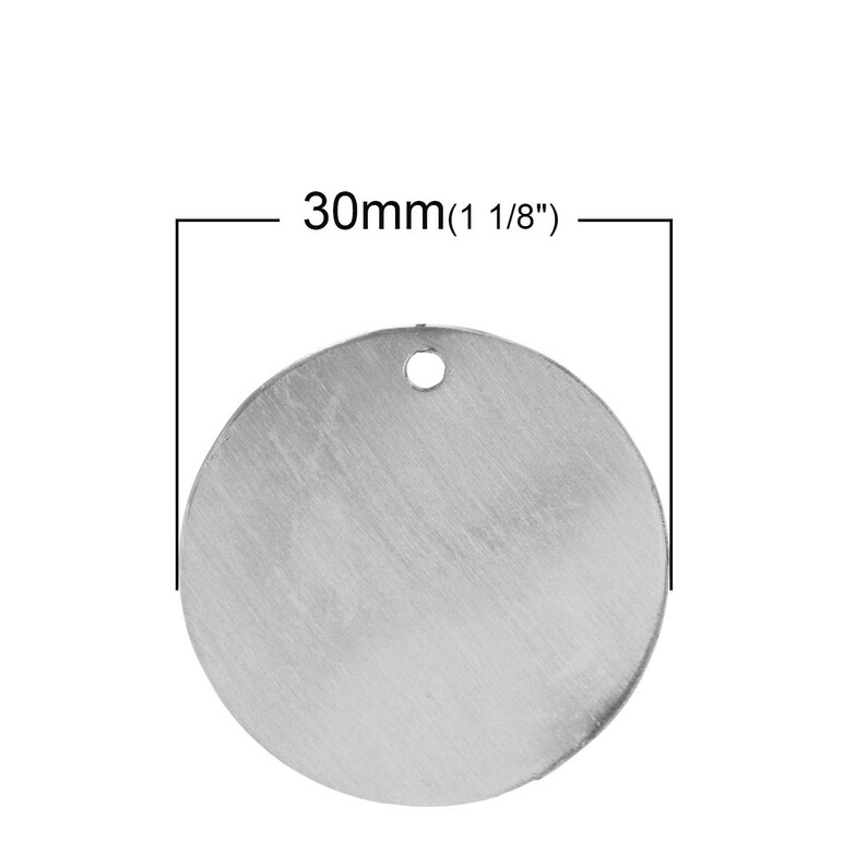 Diyhub 25 Set Silver Bone Shape Dog Tags - Stainless Steel Stamping Blanks With Key Rings For DIY Pet ID & Crafts - View #3