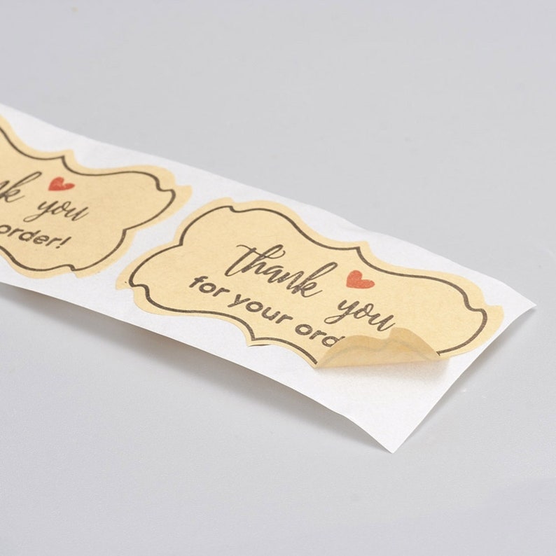 Thank You Labels, Thank You For Your Order Seals image 4