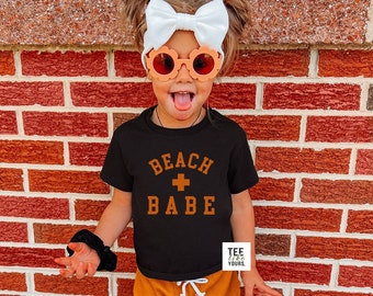 Beach Babe Toddler Shirt: Summer Kid's Tee