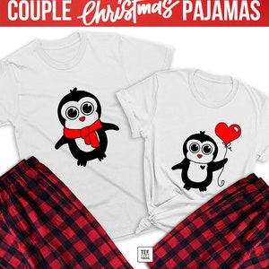 Penguin pyjamas family top