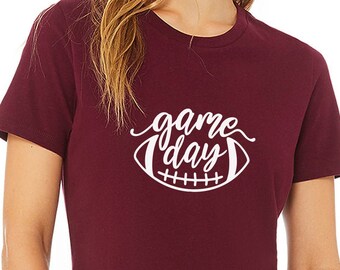 Game Day l Mom Sports Gift | Rugby Mama Shirt | Women Team Shirt |  Football Mom Shirt | Football Season Shirt | Football Graphic Tee