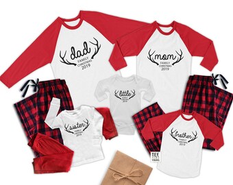 mom dad baby pajamas