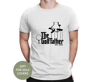 The Golffather T-shirt | Funny Golf Gift for Dad