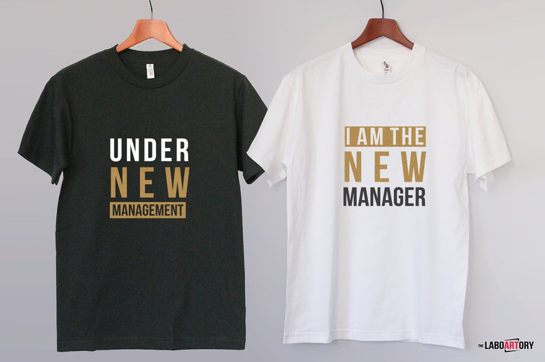 Under new management I am the new manager Funny Couple Tee Cool Gift for couples image 3