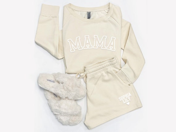 Personalized Mama Gift Set. Custom Mama Outfit. Mom Coming Home Outfit. Mom Loungewear. Mama Sweatshirt. Baby Shower Gift. Hospital Outfit Etsy UK