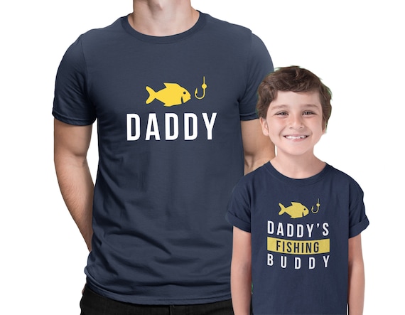 Daddy and Daddy's Fishing Buddy Christmas Gift for Father and Son