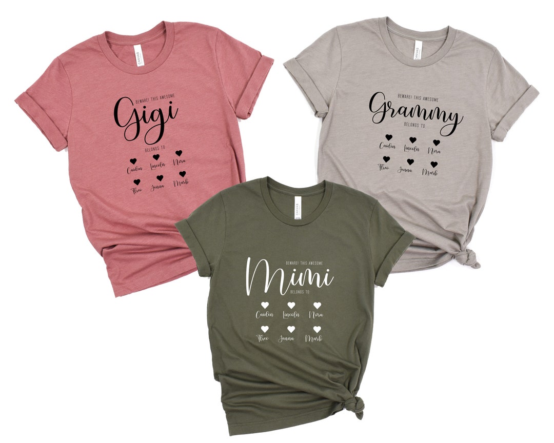 Meaning T-Shirt for Grandmother. Best Gift From Grandchild.