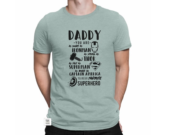 Daddy Superhero / Super Dad Avengers 