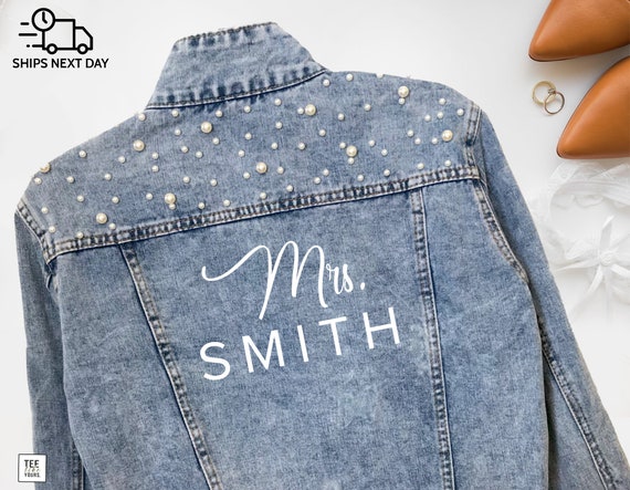 etsy denim jacket