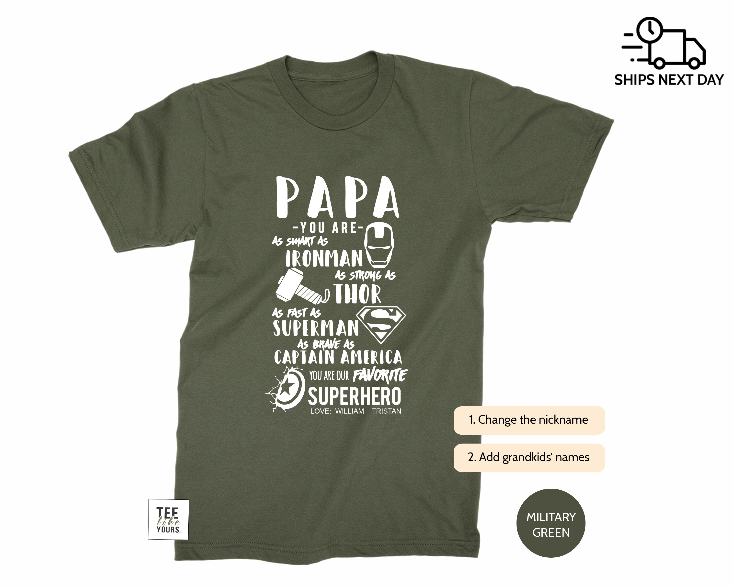 Cool papa hot sale t shirt