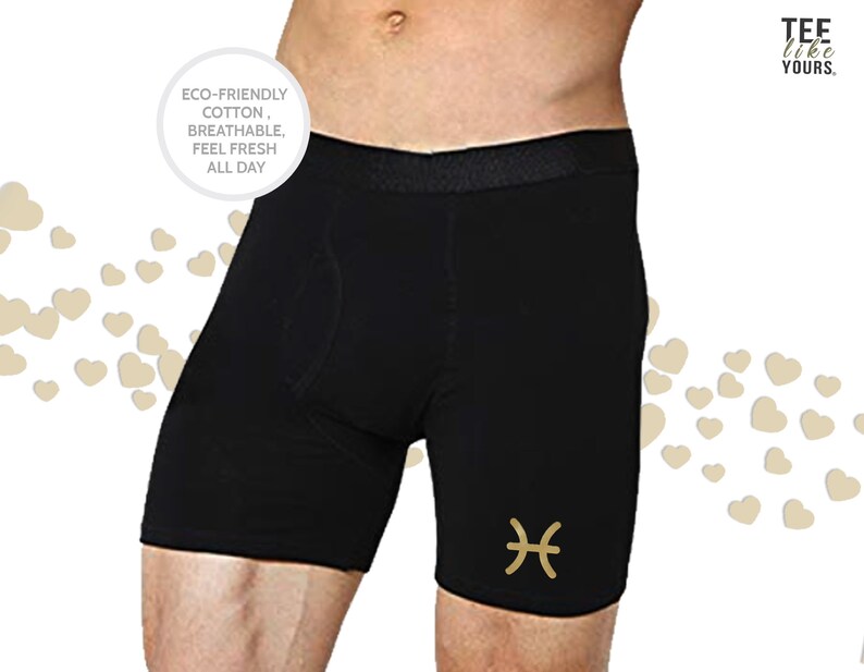 Zodiac Couple Matching Underwear Panties and Boxer Set Etsy