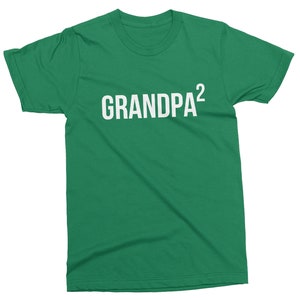 Papa Again. Baby Announcement to Grandpa. Soon to be Grandpa again. Custom Shirt for Second time Grandpa. Pregnancy announcement to Grandpa image 4