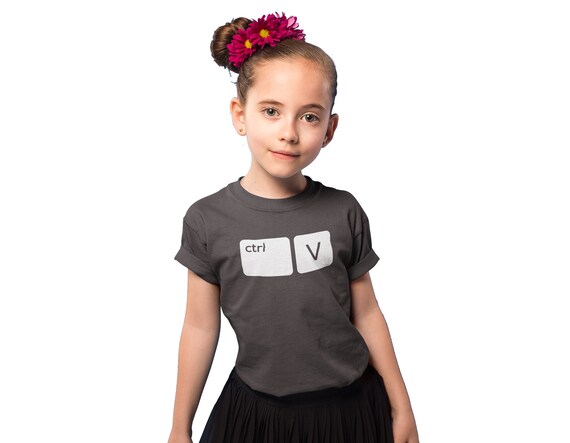 Copy Ctrl C & Paste Ctrl V T Shirt Family Gift Matching Set Copy Ctrl C & Paste Ctrl V T Shirt Family Gift Matching Set