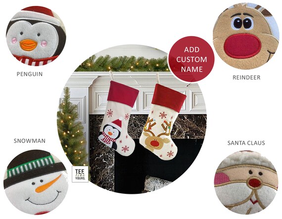 Personalized Christmas Stockingscustom Stockingscable Knit - UK