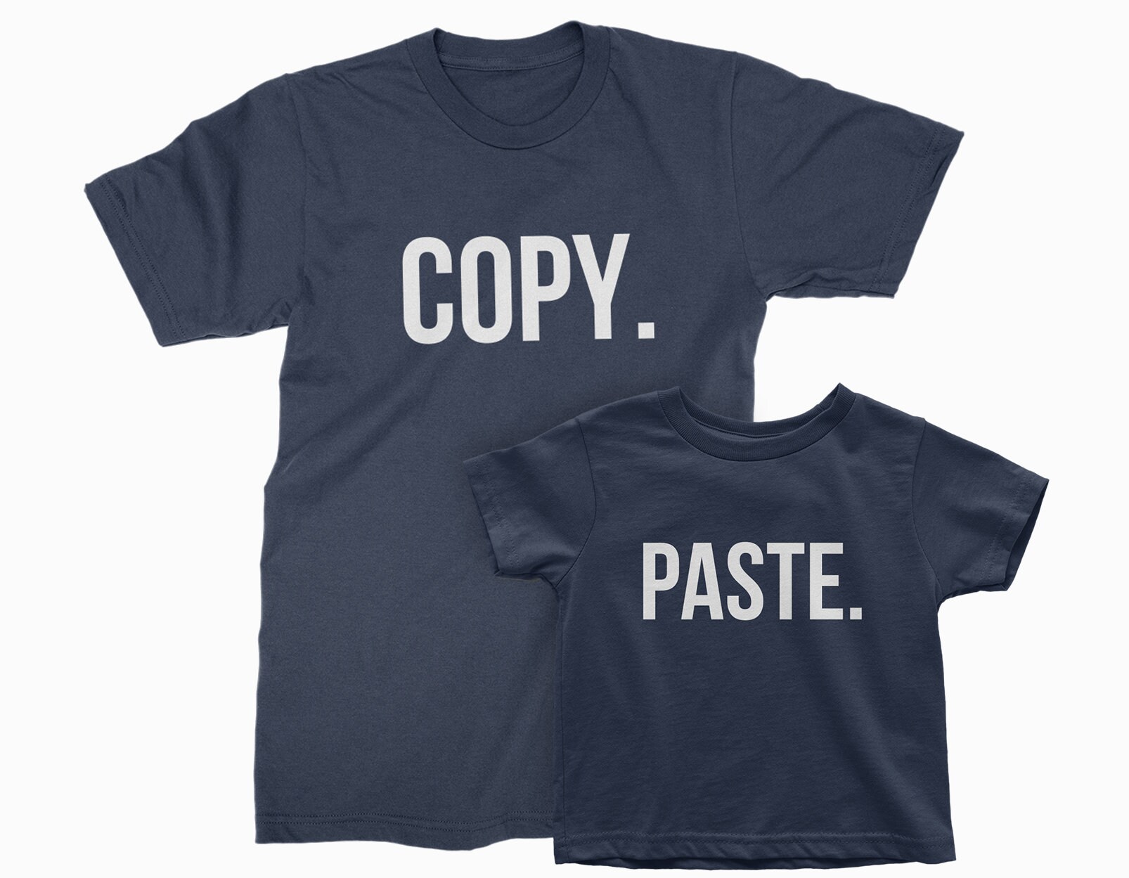 Copy & Paste Father Son Daughter and Baby Matching T-shirts - Etsy