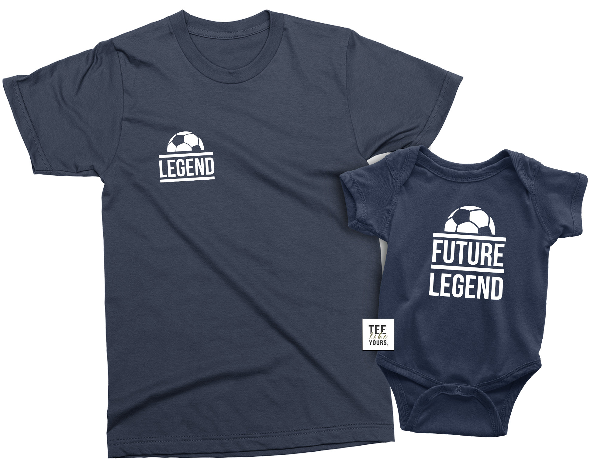 Legend & Future Legend. Father's Day Gift for Father and Son, Daughter, Baby.  Matching Soccer T-shirt Set. Father Son Matching Shirts. -  Canada