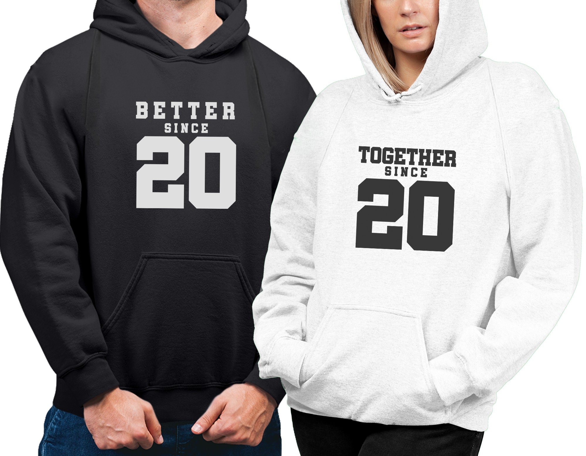 Couples Matching Hoodies She's my best friend Matching Couple Grey Unisex  S-6X